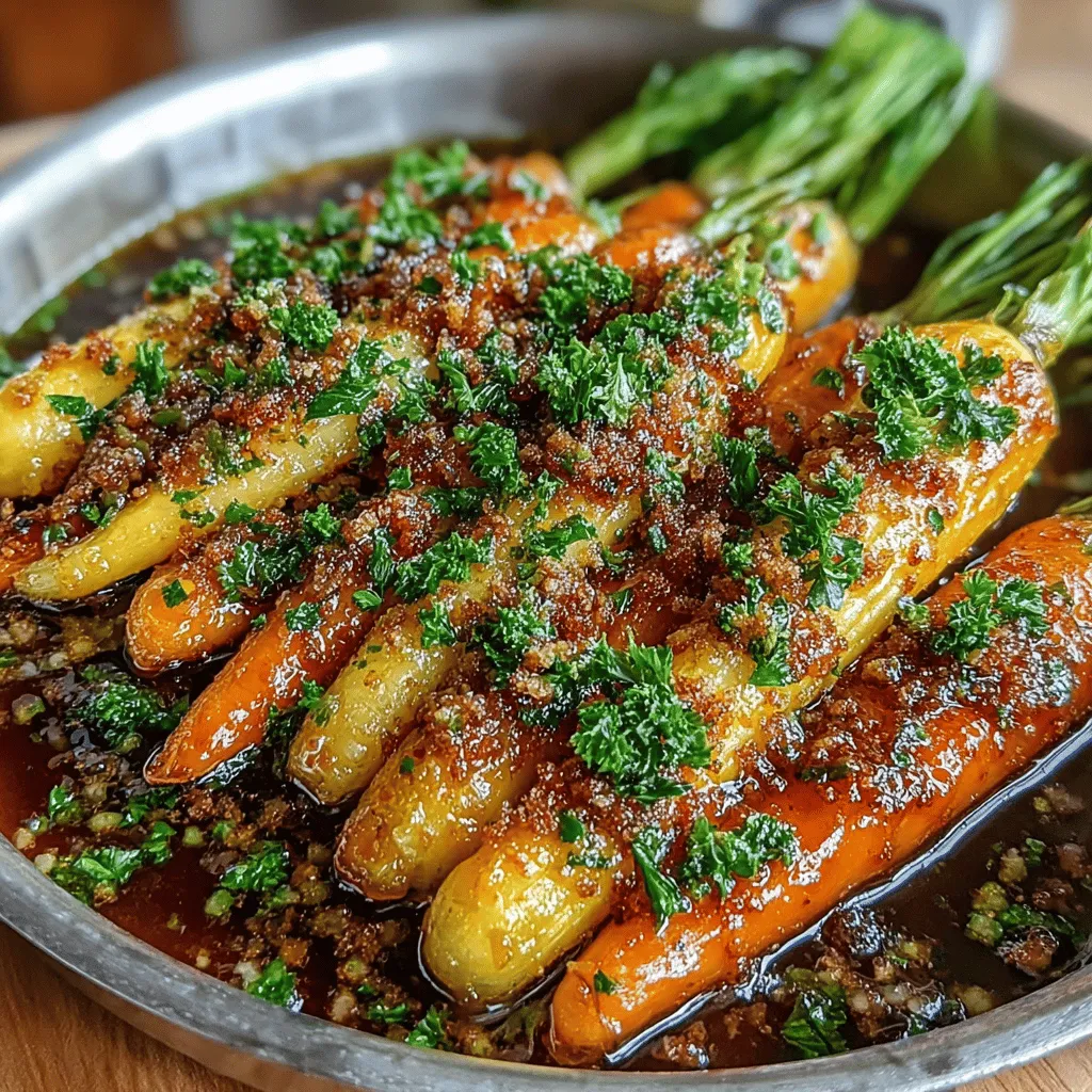 When it comes to side dishes that can elevate any meal, Sweet Harmony Carrots stands out as a beloved favorite. This recipe offers a delightful blend of sweetness and warmth, making it a perfect accompaniment to a wide range of entrees, from roasted meats to hearty vegetarian options. Its vibrant color and appealing flavor profile not only enhance the visual appeal of your plate but also satisfy the taste buds of both children and adults alike.