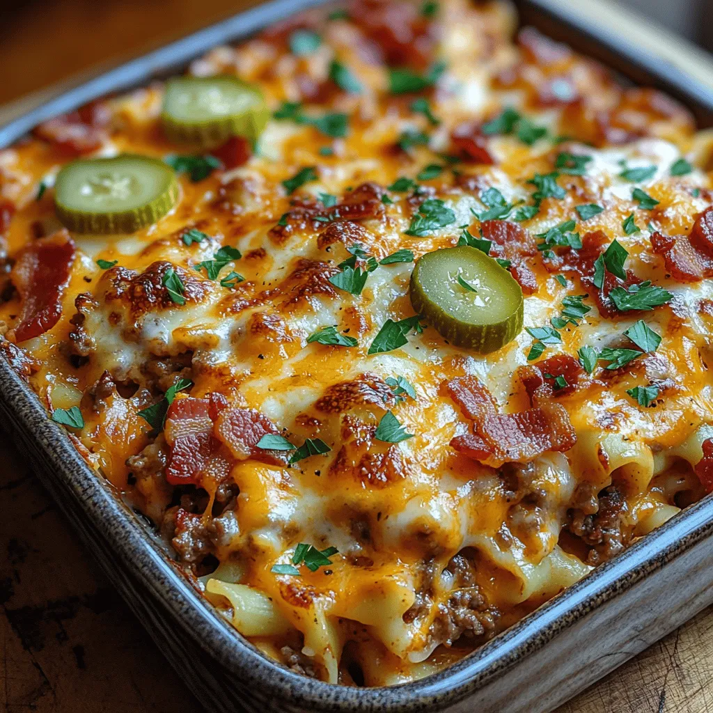 Casseroles have long been cherished as a go-to comfort food across various cultures, often serving as the centerpiece of family gatherings and weeknight dinners. Their warm, hearty nature and the ability to feed a crowd make them a staple in kitchens everywhere. Among the myriad of casserole options available, the Ultimate Bacon Cheeseburger Casserole stands out as a delightful twist that combines the beloved flavors of a classic cheeseburger with the convenience of a one-dish meal.
