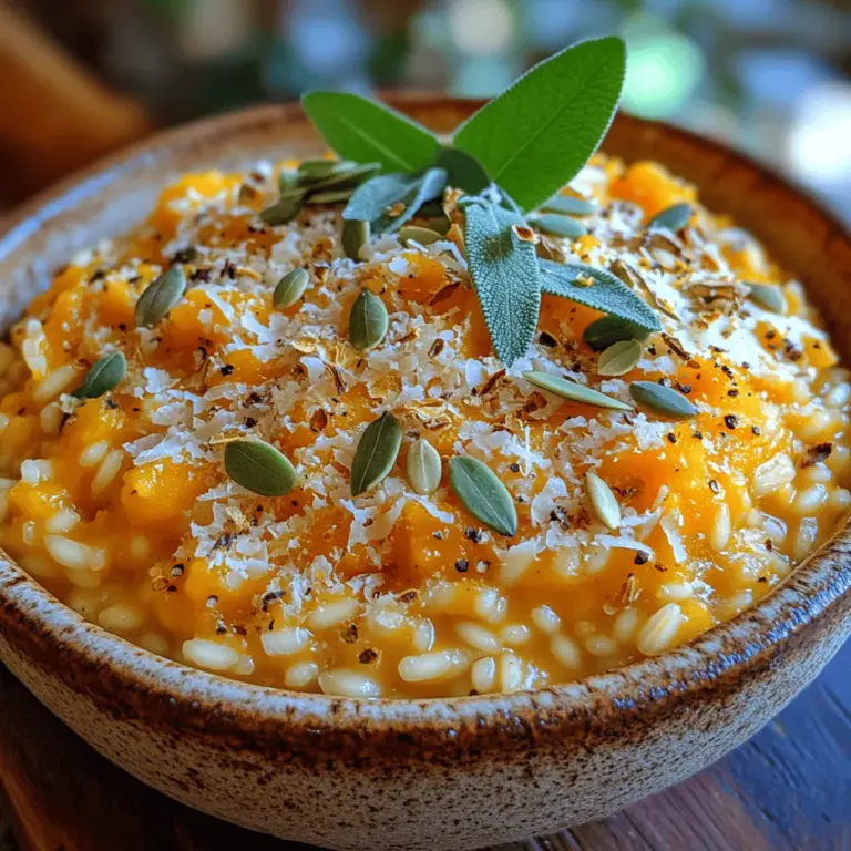 As the leaves begin to change and the air turns crisp, there’s nothing quite like a warm, hearty dish to evoke the spirit of autumn. Enter Velvet Butternut Squash Risotto—a creamy, comforting recipe that's perfect for cozy nights in or impressing guests at a dinner party. This dish not only showcases the rich flavors of seasonal ingredients but also embodies the essence of comfort food with its velvety texture and delightful taste.