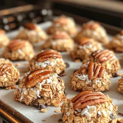 In a world where snacking often means reaching for something processed and sugary, Crunchy Maple Pecan Clusters stand out as a wholesome and satisfying alternative. This recipe combines the nutty richness of pecans, the hearty goodness of rolled oats, and the natural sweetness of maple syrup, creating a treat that is both delicious and nutritious. These clusters are not only a delightful snack but also versatile enough to be used as a topping for yogurt or oatmeal, making them an excellent addition to your breakfast routine.