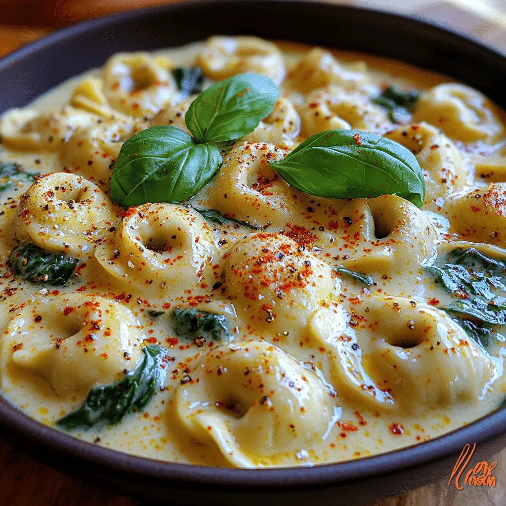 When it comes to comfort food, few dishes can rival the satisfying embrace of Creamy Garlic Spinach Tortellini. This dish masterfully combines the rich, velvety texture of a creamy sauce with the delightful bite of cheese-filled tortellini, all while incorporating the vibrant flavors and nutrients of fresh spinach. It’s not just a meal; it’s an experience that tantalizes the taste buds and nourishes the body, making it a perfect choice for any occasion.