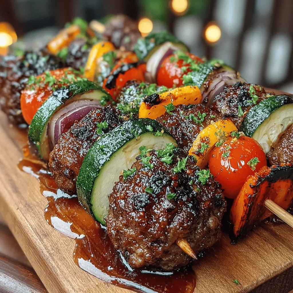 In the realm of culinary delights, few dishes capture the essence of comfort food quite like meatballs. However, when you elevate this beloved classic by incorporating vibrant vegetables and a luscious honey glaze, the result is not just a meal—it’s an experience. Sweet and savory honey glazed meatball and veggie skewers are a delicious fusion of flavors that tantalize the taste buds and bring a festive touch to any gathering.