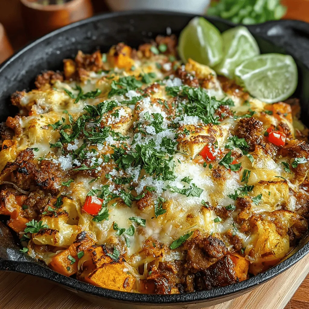 In today's fast-paced world, the need for quick and nutritious meals has never been more critical. Enter the Sweet Potato & Turkey Enchilada Skillet—a delicious, healthy, and hassle-free one-pan meal that’s perfect for busy weeknights or meal prep. This dish combines the wholesome goodness of sweet potatoes and ground turkey, creating a symphony of flavors that will satisfy your cravings without the guilt. Not only does it pack a punch in terms of taste, but it also offers a well-rounded balance of protein, fiber, and essential nutrients.