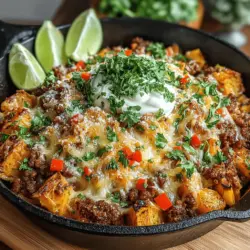 In today's fast-paced world, the need for quick and nutritious meals has never been more critical. Enter the Sweet Potato & Turkey Enchilada Skillet—a delicious, healthy, and hassle-free one-pan meal that’s perfect for busy weeknights or meal prep. This dish combines the wholesome goodness of sweet potatoes and ground turkey, creating a symphony of flavors that will satisfy your cravings without the guilt. Not only does it pack a punch in terms of taste, but it also offers a well-rounded balance of protein, fiber, and essential nutrients.