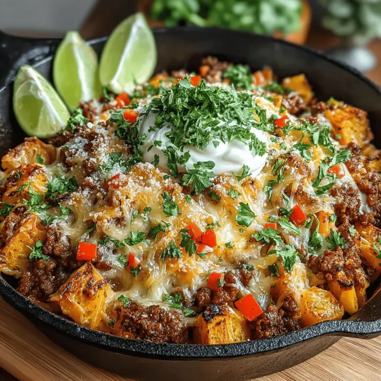 In today's fast-paced world, the need for quick and nutritious meals has never been more critical. Enter the Sweet Potato & Turkey Enchilada Skillet—a delicious, healthy, and hassle-free one-pan meal that’s perfect for busy weeknights or meal prep. This dish combines the wholesome goodness of sweet potatoes and ground turkey, creating a symphony of flavors that will satisfy your cravings without the guilt. Not only does it pack a punch in terms of taste, but it also offers a well-rounded balance of protein, fiber, and essential nutrients.