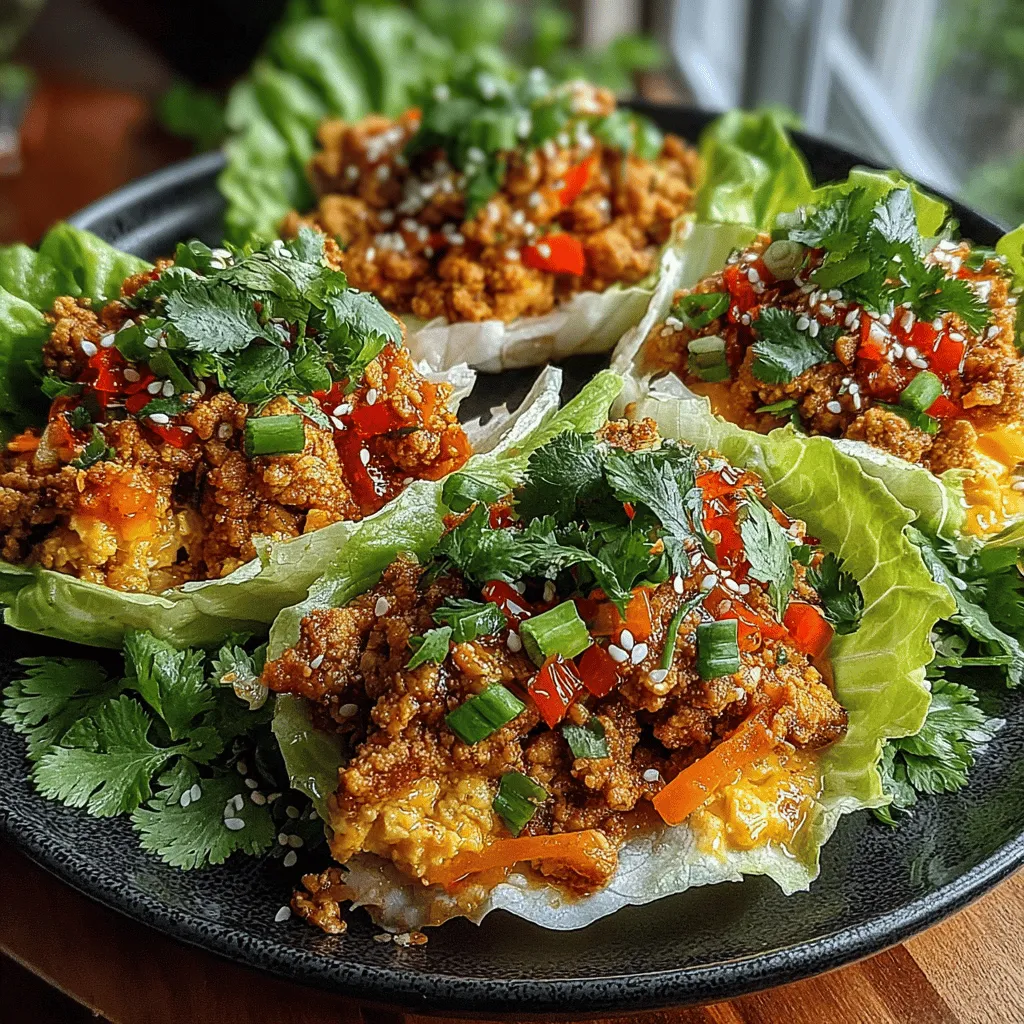 Sweet Chili Chicken Lettuce Wraps have become a popular choice for those seeking a light yet flavorful meal. Combining the satisfying crunch of fresh lettuce with tender, savory chicken and a medley of vibrant vegetables, this dish is not just a feast for the palate but also a celebration of health. As more people lean towards clean eating and balanced diets, incorporating meals like these into our weekly routines makes perfect sense. Not only are these wraps delicious, but they also emphasize the importance of fresh ingredients, making them a great option for anyone looking to maintain a healthy lifestyle.