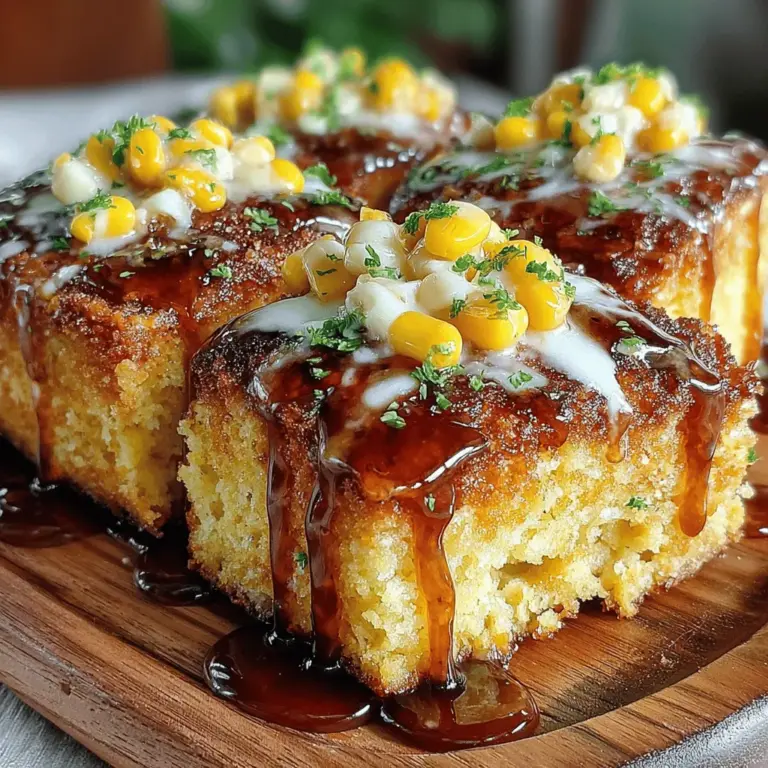 Cornbread is a quintessential element of American cuisine, evoking feelings of warmth, comfort, and nostalgia. From its humble beginnings to its status as a beloved staple, cornbread has held a special place in the hearts and kitchens of many. Its golden crust and tender interior make it an ideal accompaniment to a variety of dishes or a delightful treat on its own. However, this recipe elevates traditional cornbread to a new level with Golden Baked Honey Butter Cornbread Tenders—bite-sized pieces that are perfect for any occasion. These delicious morsels are not only easy to prepare but also come with a sweet, buttery glaze that enhances the flavor and adds a delightful finish.