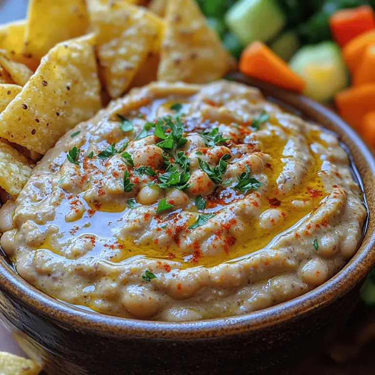 In the vibrant realm of plant-based cuisine, dips hold a special place, serving as versatile accompaniments that elevate meals and snacks alike. One such exemplary dish is the Creamy Garlicky Whirl—a delightful blend that captivates the palate with its rich flavors and smooth texture. This recipe stands out not only for its taste but also for its health benefits, making it a fantastic choice for any occasion, whether it's a casual gathering, a festive celebration, or simply a wholesome snack.