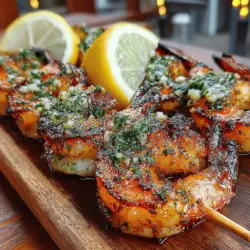 If you're looking for a dish that captures the essence of summer and the joy of outdoor dining, look no further than sizzling garlic butter shrimp skewers. This dish is a true celebration of bold flavors and succulent textures, making it a favorite among seafood lovers and grill enthusiasts alike. The combination of plump shrimp, rich garlic butter, and a hint of citrus creates an irresistible flavor profile that tantalizes the taste buds. The moment these skewers hit the grill, they transform into a sizzling spectacle that not only captivates the senses but also fills the air with a mouthwatering aroma.