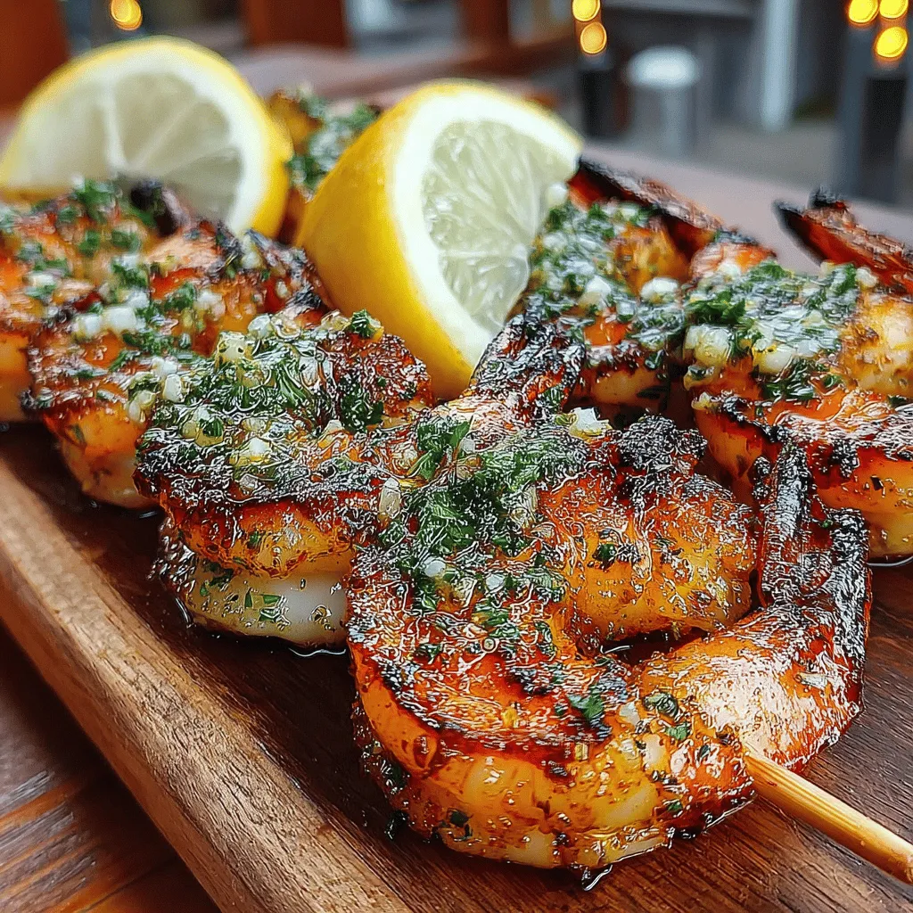 If you're looking for a dish that captures the essence of summer and the joy of outdoor dining, look no further than sizzling garlic butter shrimp skewers. This dish is a true celebration of bold flavors and succulent textures, making it a favorite among seafood lovers and grill enthusiasts alike. The combination of plump shrimp, rich garlic butter, and a hint of citrus creates an irresistible flavor profile that tantalizes the taste buds. The moment these skewers hit the grill, they transform into a sizzling spectacle that not only captivates the senses but also fills the air with a mouthwatering aroma.