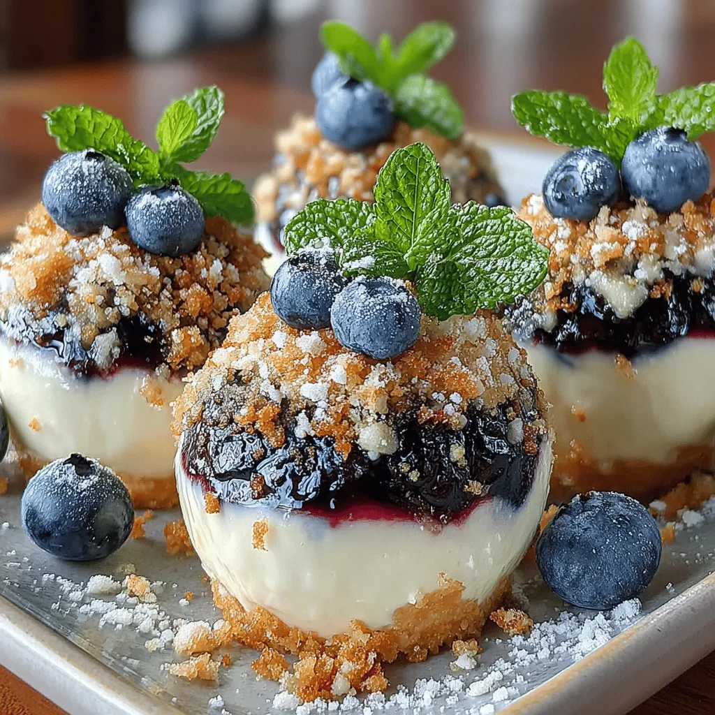 In recent years, there has been a significant shift towards healthier eating habits, with an increasing number of people seeking out nutritious snack options that satisfy cravings without compromising on taste. The rise of healthy snacks has transformed the culinary landscape, making it easier than ever to indulge in guilt-free treats. Among these delightful options, <strong>Blueberry Bliss Bites</strong> stand out as a fantastic choice, combining flavor and nutrition in a single, bite-sized delight.” /></p>
</p>
<h2>Instructions for Creating Holes in Blueberries</h2>
</p>
<p>To prepare your blueberries for stuffing, you will first need to create small holes in each berry. This step is essential, as it allows for easy filling without damaging the fruit.</p>
</p>
<p>1. <strong>Rinse the Blueberries</strong>: Start by washing your blueberries under cold water to remove any dirt or residue.</p>
</p>
<p>2. <strong>Puncture the Blueberries</strong>: Using a small, sharp knife or a toothpick, gently pierce the bottom of each blueberry. The hole should be just big enough to allow the filling to enter but not so large that it causes the blueberry to burst. Aim for a depth of about 1/4 inch.</p>
</p>
<p>3. <strong>Set Aside</strong>: Once all your blueberries have holes, set them aside on a paper towel to dry while you prepare the filling.</p>
</p>
<h2>Stuffing the Blueberries</h2>
</p>
<p>Now that your blueberries are prepped, it’s time to fill them with the creamy, delicious yogurt mixture.</p>
</p>
<h3>Tips on Using Piping Bags Versus Sandwich Bags</h3>
</p>
<p>You can use either a piping bag or a sandwich bag for filling the blueberries.</p>
</p>
<p>– <strong>Piping Bags</strong>: These are ideal because they provide precision. Simply fit a piping bag with a small round tip, fill it with your yogurt mixture, and squeeze it into each blueberry until you see the filling start to peek through the hole.</p>
</p>
<p>– <strong>Sandwich Bags</strong>: If you don’t have a piping bag, a sandwich bag can work just as well. Fill the bag with the yogurt mixture, seal it, and then snip off a small corner to create a makeshift piping bag.</p>
</p>
<h3>How to Achieve the Perfect Fill Without Overstuffing</h3>
</p>
<p>When filling the blueberries, be cautious not to overstuff them. Overfilling can cause the blueberries to burst, leading to a messy presentation.</p>
</p>
<p>1. <strong>Fill Slowly</strong>: Start by filling each blueberry slowly, allowing the yogurt to settle.</p>
</p>
<p>2. <strong>Check for Balance</strong>: Fill until you see a slight bulge but not so much that the filling spills out.</p>
</p>
<p>3. <strong>Repeat</strong>: Continue this process until all blueberries are filled and ready for the next step.</p>
</p>
<h2>Adding the Crunch</h2>
</p>
<p>To elevate your Blueberry Bliss Bites, adding a crunchy topping will create a delightful contrast to the smooth filling.</p>
</p>
<h3>Techniques for Dipping and Sprinkling Toppings</h3>
</p>
<p>1. <strong>Dipping</strong>: If you prefer a more uniform coating, consider dipping your filled blueberries directly into melted chocolate or yogurt. This method provides a full coating that adds richness.</p>
</p>
<p>– Melt your chocolate or yogurt in a microwave-safe bowl.</p>
<p>– Dip each blueberry until fully coated, allowing excess to drip off.</p>
<p>– Place the dipped blueberries on parchment paper to set.</p>
</p>
<p>2. <strong>Sprinkling</strong>: For a lighter touch, you can sprinkle toppings such as crushed nuts, granola, or shredded coconut over the filled blueberries.</p>
</p>
<p>– After filling the blueberries, place them in a bowl with your chosen toppings.</p>
<p>– Gently toss to coat the blueberries without damaging them.</p>
</p>
<h3>Suggestions for Variations in Toppings</h3>
</p>
<p>Experiment with various toppings to customize your Blueberry Bliss Bites. Here are a few ideas:</p>
</p>
<p>– <strong>Nuts</strong>: Chopped almonds or walnuts add a great crunch.</p>
<p>– <strong>Granola</strong>: Use a gluten-free granola for added texture and flavor.</p>
<p>– <strong>Coconut Flakes</strong>: Sweetened or unsweetened coconut can enhance the tropical vibe.</p>
<p>– <strong>Crushed Cookies</strong>: Crushed graham crackers or Oreos can give a decadent touch.</p>
</p>
<h2>Chilling for Optimal Flavor</h2>
</p>
<p>Chilling your Blueberry Bliss Bites is crucial as it enhances the flavors and creates a refreshing snack.</p>
</p>
<h3>Importance of Chilling to Enhance Flavors</h3>
</p>
<p>After preparing your bites, place them in the refrigerator for at least 30 minutes. This chilling period allows the flavors to meld beautifully and provides a refreshing experience when served.</p>
</p>
<h3>Ideal Serving Conditions for Freshness</h3>
</p>
<p>For the best taste and texture, serve your Blueberry Bliss Bites cold. They can be prepared ahead of time and stored in the refrigerator for up to three days, making them an excellent option for meal prep.</p>
</p>
<h2>Garnishing and Presentation</h2>
</p>
<p>Presentation is key to making your Blueberry Bliss Bites stand out on any platter.</p>
</p>
<h3>Creative Ways to Arrange Bites for Serving</h3>
</p>
<p>1. <strong>Platter Style</strong>: Arrange the bites in a circular pattern on a large platter for an eye-catching display.</p>
<p>2. <strong>Individual Cups</strong>: Serve them in small cups or shot glasses, allowing guests to grab and go.</p>
<p>3. <strong>Garnish with Mint</strong>: Add fresh mint leaves around the platter for a pop of color and added freshness.</p>
</p>
<h3>Importance of Visual Appeal in Food Presentation</h3>
</p>
<p>A well-presented dish can enhance the dining experience. Use vibrant garnishes and consider the color contrast of your toppings to make the Blueberry Bliss Bites look as delightful as they taste.</p>
</p>
<h2>Nutritional Benefits of Blueberry Bliss Bites</h2>
</p>
<p>These delicious bites are not only a treat for the taste buds but also pack a nutritional punch.</p>
</p>
<h3>Detailed Breakdown of Calories and Macronutrients Per Serving</h3>
</p>
<p>A serving of Blueberry Bliss Bites (approximately 4-5 bites) contains:</p>
</p>
<p>– <strong>Calories</strong>: 120-150</p>
<p>– <strong>Protein</strong>: 3-5g</p>
<p>– <strong>Carbohydrates</strong>: 20-25g</p>
<p>– <strong>Fat</strong>: 5-7g</p>
<p>– <strong>Fiber</strong>: 2-3g (depending on the toppings used)</p>
</p>
<h3>Discussion on Antioxidants Found in Blueberries and Probiotics in Greek Yogurt</h3>
</p>
<p>Blueberries are known for their rich antioxidant content, which can help combat oxidative stress in the body. They are also a good source of vitamins C and K, which support overall health. The Greek yogurt used in this recipe provides probiotics, which are beneficial for gut health, enhancing digestion and overall well-being.</p>
</p>
<h3>How This Snack Fits into Various Dietary Lifestyles</h3>
</p>
<p>– <strong>Gluten-Free</strong>: Ensure that your toppings, such as granola, are gluten-free.</p>
<p>– <strong>Vegetarian</strong>: This recipe is naturally vegetarian-friendly.</p>
<p>– <strong>Low-Calorie Snack</strong>: Perfect for those looking for a healthy alternative to sugary snacks.</p>
</p>
<h2>Creative Variations of Blueberry Bliss Bites</h2>
</p>
<p>To keep things exciting in the kitchen, consider trying out some variations of the Blueberry Bliss Bites.</p>
</p>
<h3>Flavor Variations</h3>
</p>
<p>1. <strong>Different Fruit Fillings</strong>: Substitute blueberries with other fruits like strawberries, raspberries, or blackberries for a new twist.</p>
<p>2. <strong>Incorporating Flavored Yogurts</strong>: Experiment with different flavors of yogurt, such as vanilla, coconut, or lemon, to change the profile of your bites.</p>
</p>
<h3>Dietary Modifications</h3>
</p>
<p>1. <strong>Vegan Substitutes</strong>: For a vegan version, use coconut yogurt or almond yogurt instead of Greek yogurt. Maple syrup can replace honey for sweetness.</p>
<p>2. <strong>Gluten-Free Granola Choices</strong>: Opt for gluten-free granola or omit the crunchy topping altogether for a simpler version.</p>
</p>
<h2>Conclusion</h2>
</p>
<p>In summary, Blueberry Bliss Bites are a simple yet delicious recipe that combines the natural sweetness of blueberries with creamy yogurt for a delightful snack. Their health benefits, including antioxidants and probiotics, make them an excellent choice for anyone looking to incorporate healthier options into their diets.</p>
</p>
<p>We encourage you to try making these Blueberry Bliss Bites regularly, whether as a quick snack, a party treat, or a healthy dessert. Healthy eating doesn’t have to be boring or flavorless; with this recipe, you can indulge in a guilt-free snack that is both nutritious and delicious. Enjoy experimenting with different fillings and toppings to make these bites your own!</p>
</div>