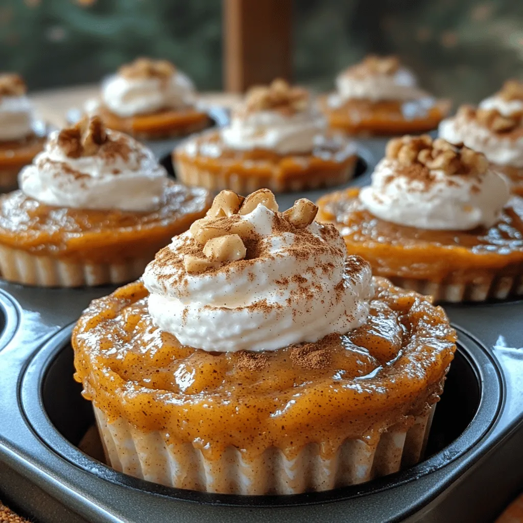 To truly appreciate the Sweet Pumpkin Pie Breakfast Cups, it’s essential to understand the key ingredients that make them both tasty and nutritious. Each component plays a vital role in creating a delicious and healthful start to your day.