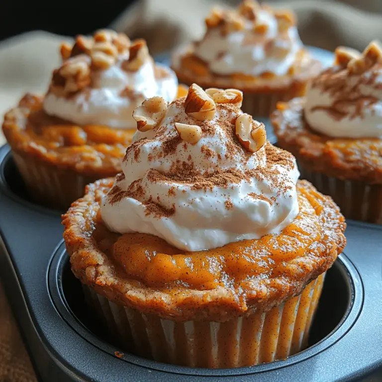 To truly appreciate the Sweet Pumpkin Pie Breakfast Cups, it’s essential to understand the key ingredients that make them both tasty and nutritious. Each component plays a vital role in creating a delicious and healthful start to your day.