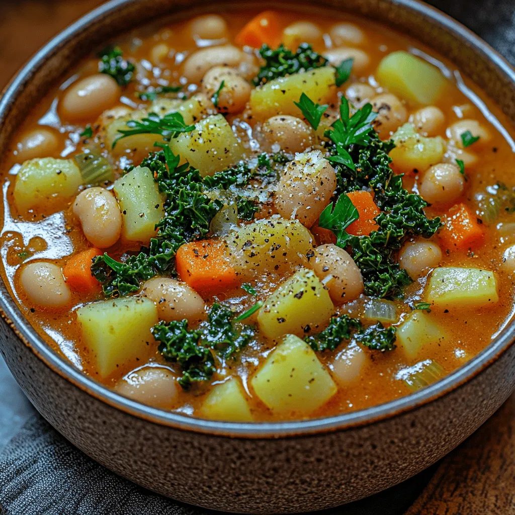 Welcome to the world of hearty Tuscan kale bean stew, a dish that embodies warmth, nourishment, and a rich tapestry of flavors. This stew is not just a meal; it represents a tradition rooted in the lush landscapes of Tuscany, where fresh ingredients and rustic cooking methods come together to create something truly special. Known for its robust flavors and nutritional benefits, this stew is a comforting choice for any season, offering a delightful combination of kale, beans, and aromatic herbs that will satisfy both the body and soul.