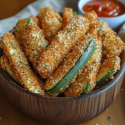 When it comes to satisfying snack cravings, few dishes can rival the appeal of crispy zucchini fries. This delightful recipe offers a healthier alternative to traditional deep-fried options, making it a popular choice for health-conscious food lovers. Air-fryer zucchini fries not only preserve the vibrant flavor of fresh zucchini but also provide a crunchy texture that is simply irresistible.
