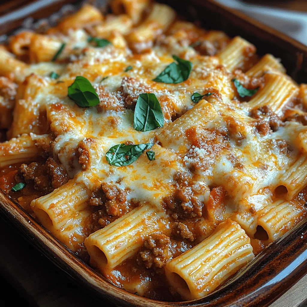 When it comes to comforting, family-friendly meals, few dishes can rival baked rigatoni with meat sauce. This hearty casserole combines the satisfying texture of rigatoni pasta with a rich, flavorful meat sauce, making it a favorite for both weeknight dinners and special occasions. Whether you're serving a hungry family or hosting a gathering of friends, this dish is sure to bring everyone to the table, eager for a second helping.