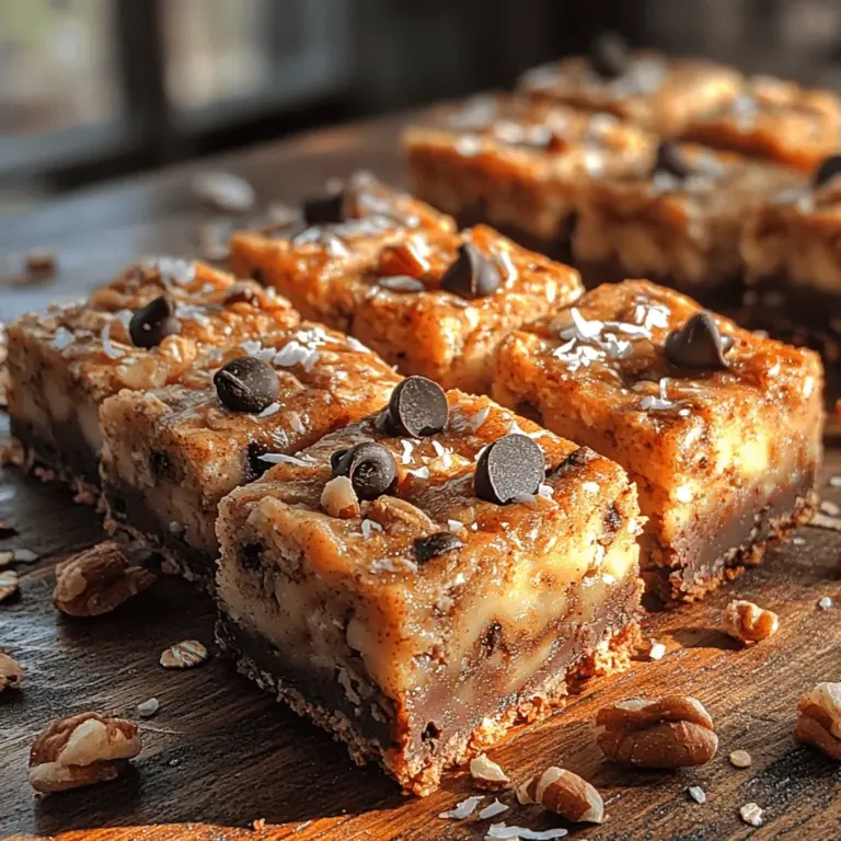 In a world where convenience often takes precedence over nutrition, finding a snack that is both healthy and satisfying can be a challenge. Enter Sweet Banana Oat Snack Bars: a delightful blend of wholesome ingredients that not only cater to your taste buds but also provide a nutritional boost. These bars are easy to make and are perfect for a quick breakfast, a post-workout snack, or a midday pick-me-up. With the natural sweetness of ripe bananas and the heartiness of rolled oats, this recipe is sure to become a staple in your kitchen.