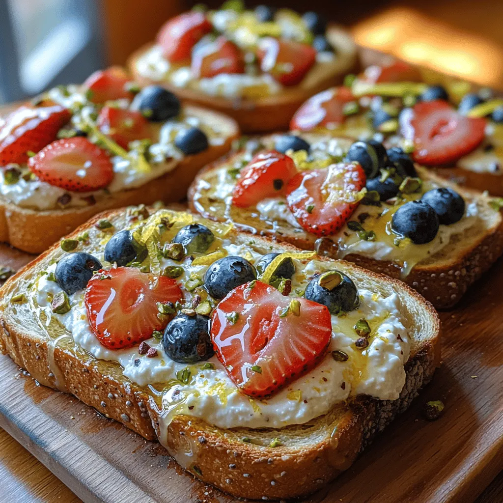 The vibrant combination of creamy ricotta and zesty lemon on a crisp slice of toast creates an irresistible dish that tantalizes the taste buds and elevates any meal. Creamy Lemon Ricotta Toast is not just a feast for the senses; it embodies a perfect balance of freshness, flavor, and texture that makes it one of the most appealing dishes for any time of the day. Whether you’re looking to kickstart your morning, indulge in a light snack, or impress guests at a weekend brunch, this dish serves as a versatile canvas for culinary creativity.