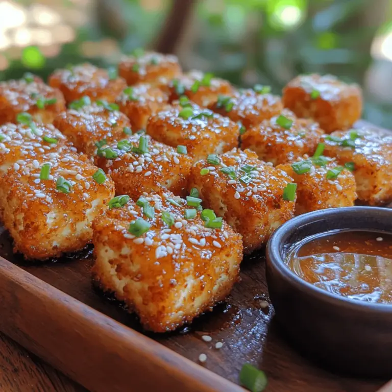 In recent years, plant-based diets have surged in popularity, driven by a growing awareness of health, environmental concerns, and animal welfare. More individuals are embracing vegetarian and vegan lifestyles, leading to an increased demand for innovative, satisfying dishes that cater to these dietary preferences. One such dish that stands out for its ease of preparation and mouthwatering flavor is Crispy Honey Garlic Tofu Nuggets. This recipe not only offers a delicious alternative for vegans and vegetarians but also serves as a delightful option for anyone eager to incorporate more plant-based meals into their diet.