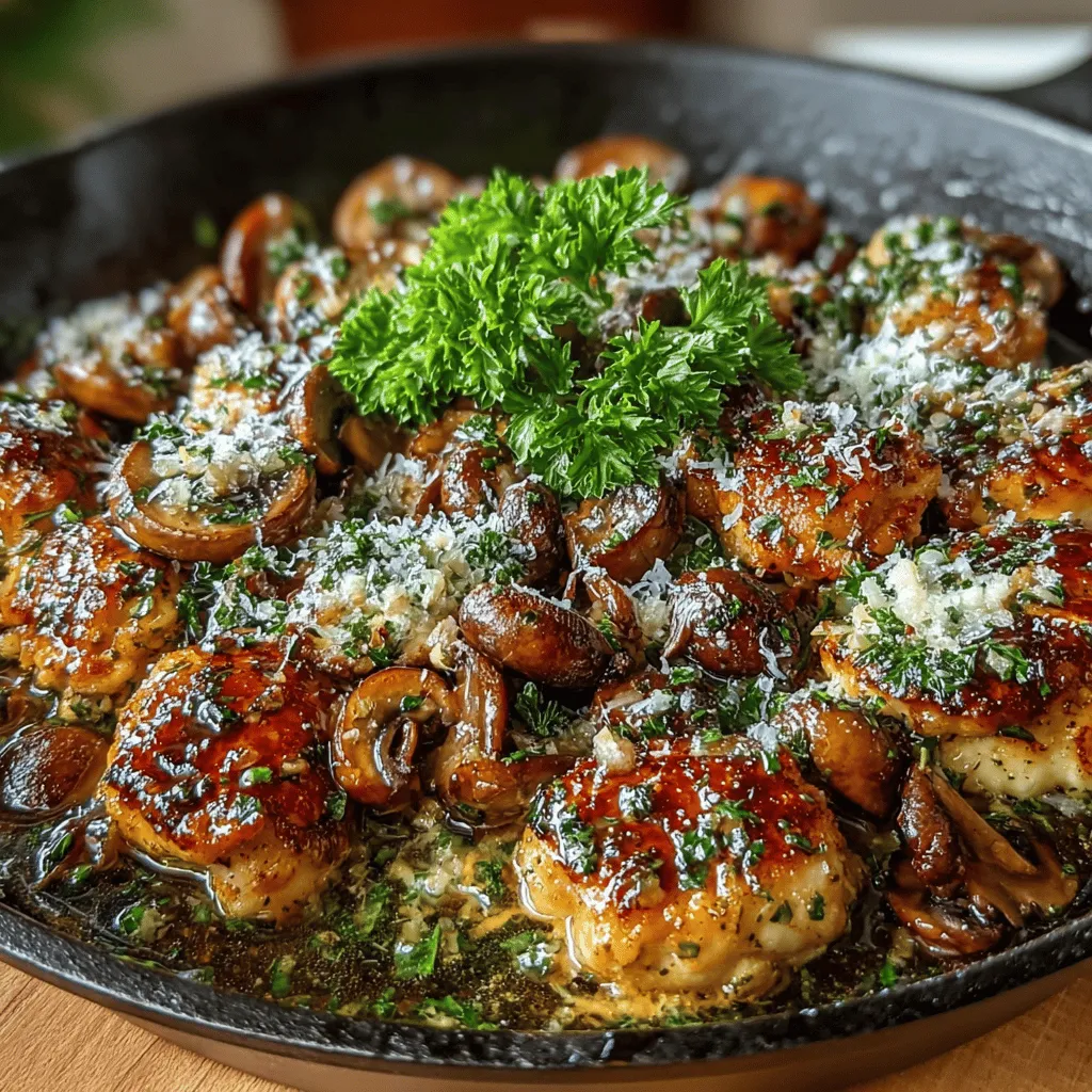 When it comes to quick and satisfying meals, few dishes can rival the Garlic Butter Chicken and Mushroom Skillet. This recipe not only embodies comfort food but also elevates it with rich flavors and a tantalizing aroma that fills your kitchen. Whether you're looking for a meal to impress guests or a comforting dish for a busy weeknight, this skillet recipe checks all the boxes. It’s a delightful combination of tender chicken, savory mushrooms, and aromatic garlic, all enveloped in a luscious butter sauce that makes every bite a pleasure.