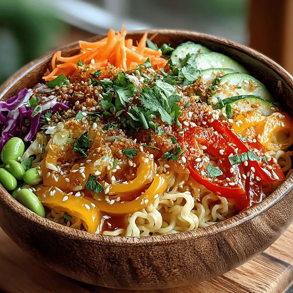 As the temperatures rise, so does the desire for light, refreshing meals that invigorate the palate without weighing you down. Enter Chilled Ramen Delight—a dish that perfectly embodies this seasonal craving. This vibrant and flavorful cold noodle salad is not just a feast for the eyes; it also offers a delightful symphony of textures and tastes that can be easily customized to suit individual preferences. With its refreshing qualities, Chilled Ramen Delight serves as a perfect meal for warm weather or a light lunch, making it a standout option for those looking to keep their meals both satisfying and invigorating.