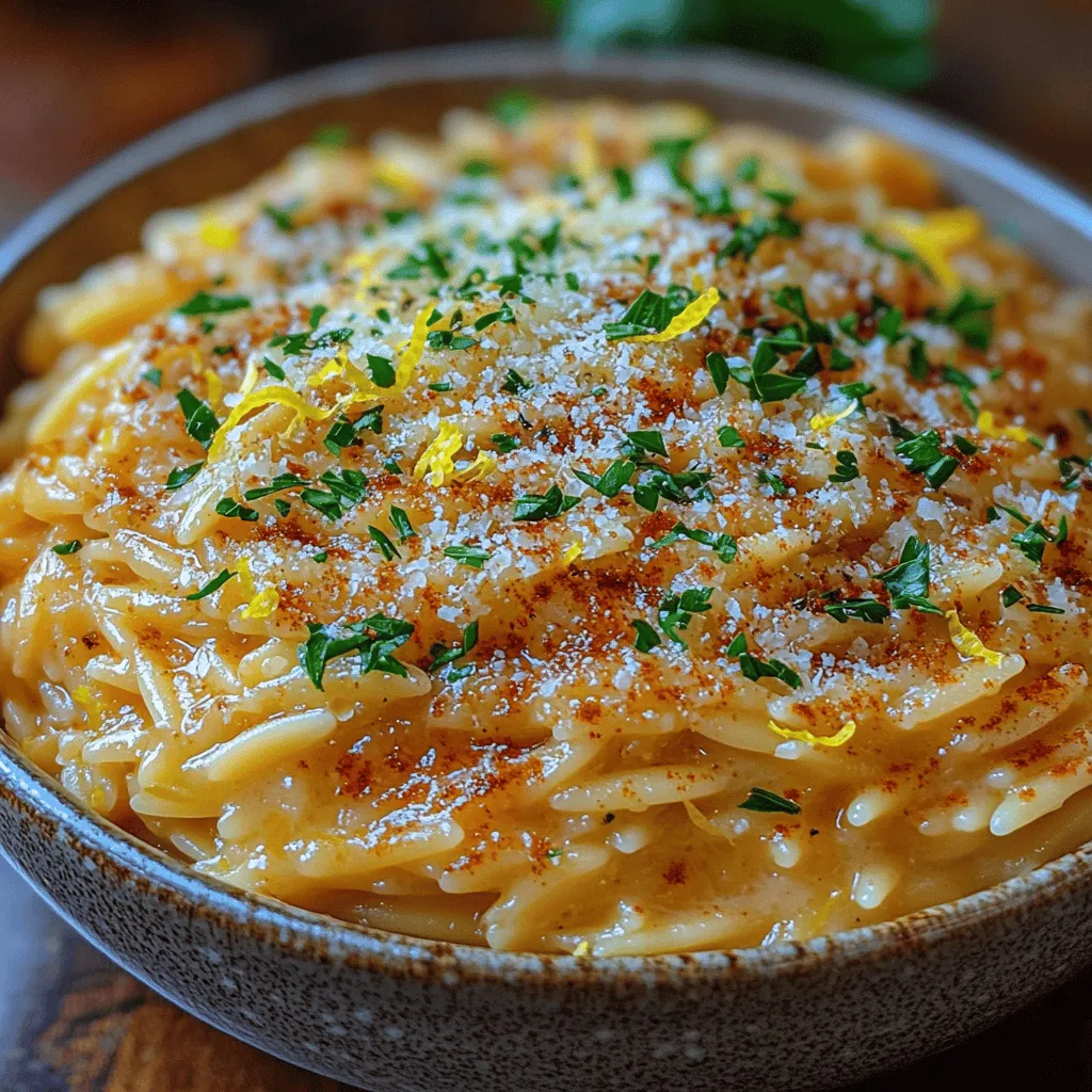 In the world of culinary delights, few dishes capture the essence of comfort and sophistication quite like a bowl of creamy orzo. This Zesty Creamy Lemon Garlic Orzo recipe not only brings a delightful burst of citrus and richness to your palate but also embodies a blend of cultural influences that make it a universal favorite. Whether served as a side dish or as a main course, this dish resonates with food lovers across various cuisines, from Mediterranean fare to modern American dining.