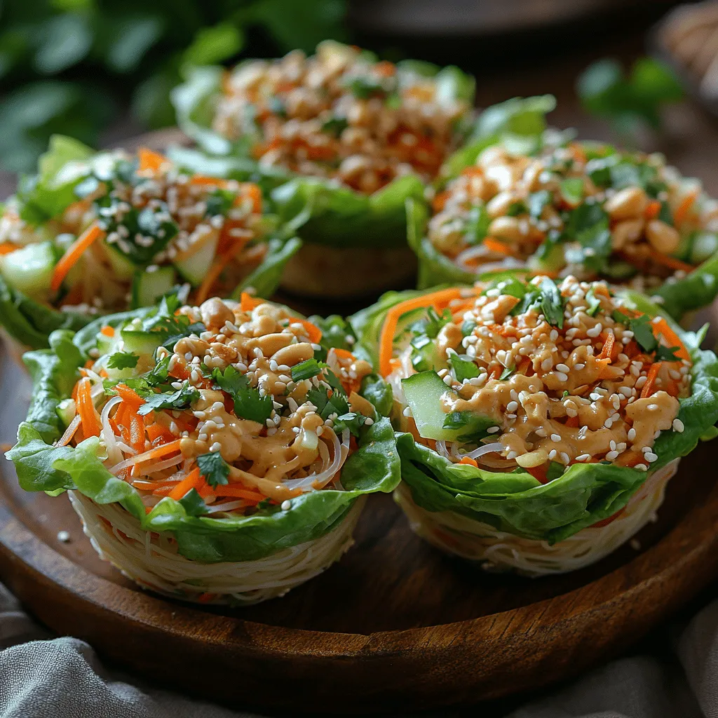 Thai cuisine is renowned for its vibrant flavors, aromatic herbs, and the perfect balance of sweet, sour, salty, and spicy elements. Each dish tells a story, combining fresh ingredients that offer a delightful sensory experience. Among the myriad of Thai dishes, Crunchy Thai Noodle Salad Cups stand out as a refreshing and healthy option that perfectly captures the essence of this culinary tradition. Not only are these salad cups visually appealing, but they also provide a burst of flavor and texture that makes them an ideal choice for various occasions.