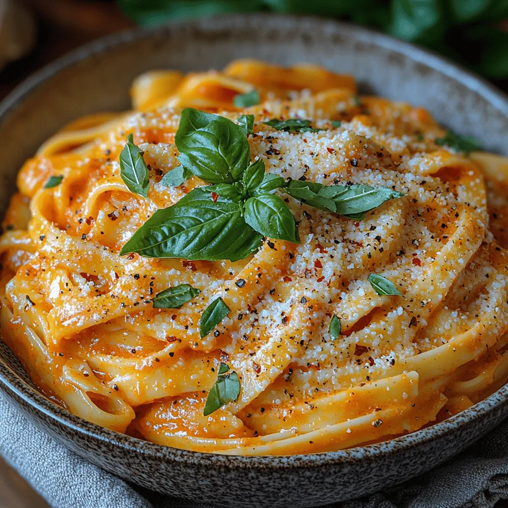 If you're looking for a dish that embodies both comfort and a burst of vibrant flavors, Sun-Kissed Creamy Roasted Red Pepper Pasta is the perfect choice. This delightful recipe combines the rich, creamy texture of pasta with the sweet, smoky essence of roasted red peppers, creating a meal that is not only satisfying but also visually stunning. As the popularity of pasta dishes continues to soar, this unique twist on a classic favorite stands out by introducing roasted red peppers, elevating the flavor profile and adding a healthy dose of nutrients.