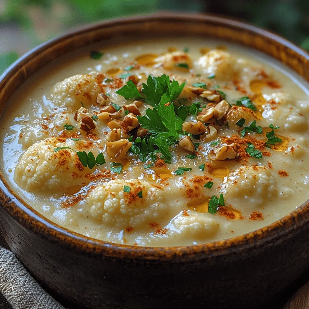 As the seasons change and cooler weather sets in, the allure of a warm, comforting bowl of soup grows stronger. One such recipe that perfectly embodies this comforting essence is the Heavenly Creamy Roasted Cauliflower Soup. This soup is not only creamy and indulgent but also packed with nutrition, making it an ideal choice for anyone seeking a satisfying meal. Whether enjoyed on a chilly evening or served as an elegant starter at a dinner party, this soup is sure to impress.