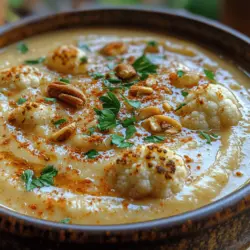As the seasons change and cooler weather sets in, the allure of a warm, comforting bowl of soup grows stronger. One such recipe that perfectly embodies this comforting essence is the Heavenly Creamy Roasted Cauliflower Soup. This soup is not only creamy and indulgent but also packed with nutrition, making it an ideal choice for anyone seeking a satisfying meal. Whether enjoyed on a chilly evening or served as an elegant starter at a dinner party, this soup is sure to impress.