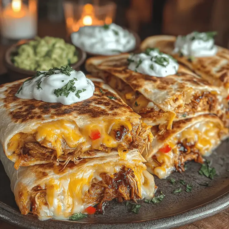 Quesadillas have long been celebrated as a versatile dish that can cater to a myriad of tastes and occasions. Whether you're hosting a casual get-together, preparing a quick weeknight dinner, or seeking a satisfying snack, quesadillas fit the bill perfectly. Their adaptability allows cooks to experiment with various fillings, making them a staple in many kitchens. Among the myriad of combinations, smoky grilled BBQ chicken quesadillas stand out, offering a delicious fusion of flavors that tantalize the taste buds.