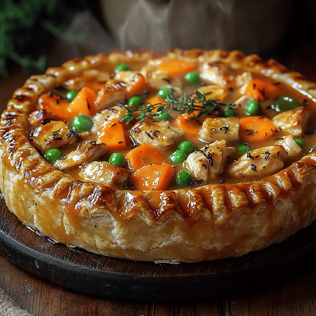 Pot pies have long held a cherished place in the hearts and kitchens of families across America. This beloved dish embodies the essence of comfort food, offering a warm, hearty filling encased in a flaky crust. Among the myriad of variations, the Savory Chicken Delight Pot Pie stands out for its rich flavors and nourishing ingredients. This recipe combines tender chicken, vibrant vegetables, and a creamy sauce, creating a delightful meal that appeals to both taste buds and the soul.