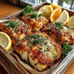 Zesty Lemon Parmesan Tilapia Delight