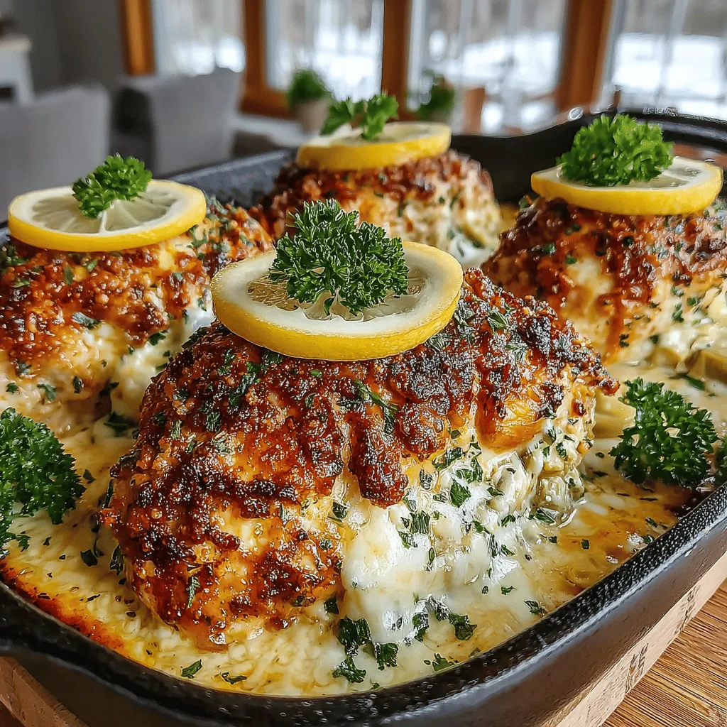 When it comes to creating a dish that marries comfort with sophistication, few recipes can compete with the Lemon Zest Delight: Creamy Lemon Artichoke Chicken Bake. This culinary treat brings together the sunny brightness of fresh lemons and the unique flavor of artichokes, all enveloped in a luscious, creamy sauce that elevates the classic chicken bake to new heights. Whether you’re preparing a cozy weeknight dinner for your family or impressing guests at a special gathering, this recipe is sure to delight the senses and satisfy cravings.