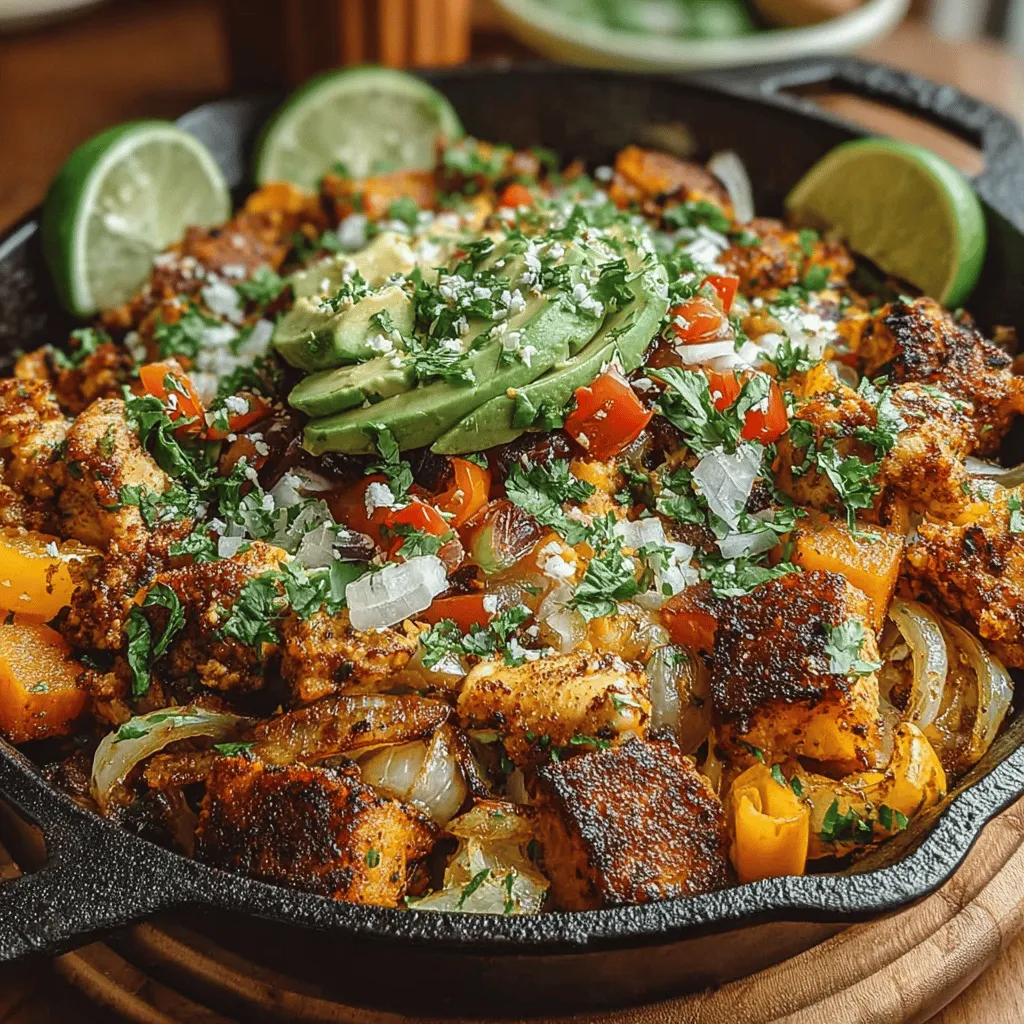 If you're in search of a hearty meal that is not only delicious but also packed with nutrients, look no further than Spicy Southwest Chicken & Sweet Potato Hash. This dish beautifully combines the savory flavors of seasoned chicken and the natural sweetness of roasted sweet potatoes, creating a wholesome meal that is both satisfying and energizing. As the demand for convenient yet nutritious recipes rises, this Southwest-inspired hash stands out as an ideal choice for busy weeknights or leisurely weekend brunches.
