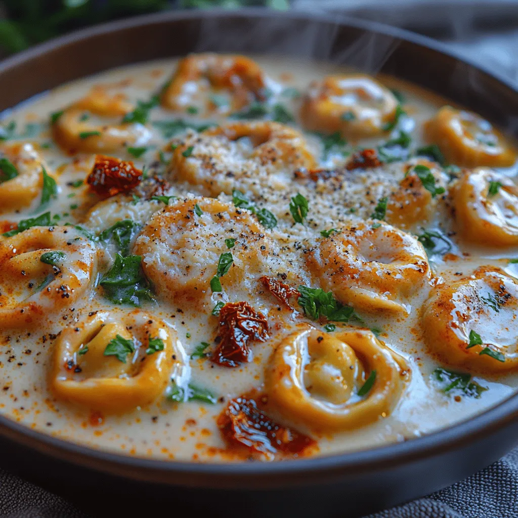 If you’re a fan of pasta dishes that tantalize your taste buds with rich flavors and delightful textures, then Garlic Lovers' Creamy Parmesan Tortellini is a must-try recipe. This Italian-inspired dish combines the comforting allure of tortellini with a luscious cream sauce, perfectly infused with the aromatic essence of garlic and the nutty richness of Parmesan cheese. It’s a dish that not only satisfies your hunger but also celebrates the beauty of fresh ingredients, making it a popular choice for family dinners, date nights, or even entertaining guests.