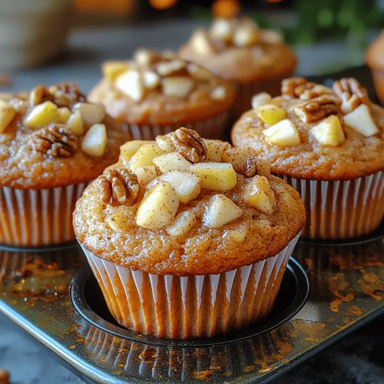 There’s something undeniably comforting about the smell of freshly baked muffins wafting through your home. Homemade muffins have a unique appeal: they are warm, fluffy, and can be tailored to suit any taste or dietary preference. Whether enjoyed as a quick breakfast, an afternoon snack, or a delightful treat for guests, muffins offer a versatile way to incorporate various flavors and ingredients. Among the myriad options available, the Wholesome Apple Cinnamon Delight Muffins stand out as a nutritious choice that doesn’t compromise on taste.