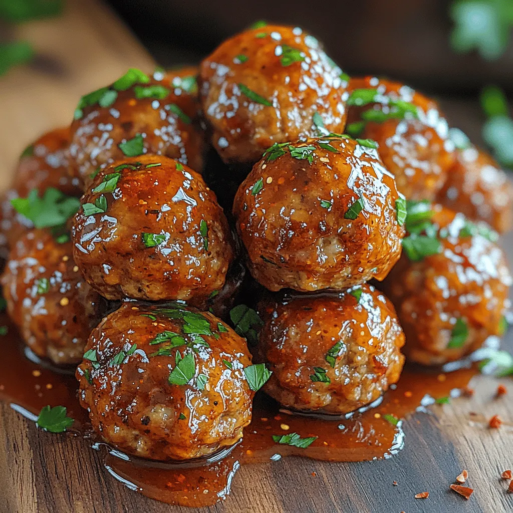 If you're looking for a dish that perfectly balances sweet and spicy flavors, look no further than Sweet and Spicy Honey Sriracha Meatballs. This recipe is not just about tantalizing your taste buds; it’s a delightful fusion of flavors that has become a favorite at gatherings, game days, and family dinners. The combination of honey's sweetness and Sriracha's fiery kick creates a mouthwatering experience that is hard to resist.