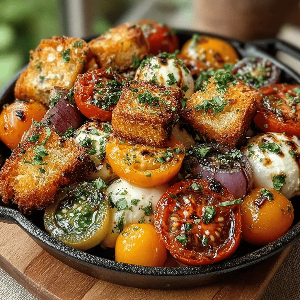 At the heart of our Heavenly Tomato Mozzarella Panzanella Salad are heirloom tomatoes, a key ingredient that brings an explosion of flavors and colors to the dish. Heirloom tomatoes are non-hybrid varieties that have been cultivated for generations, resulting in unique shapes, sizes, and an incredible range of flavors. From the sweet and juicy Brandywine to the tangy Green Zebra, each type of heirloom tomato contributes its distinct taste and texture, making them a joy to work with in the kitchen.