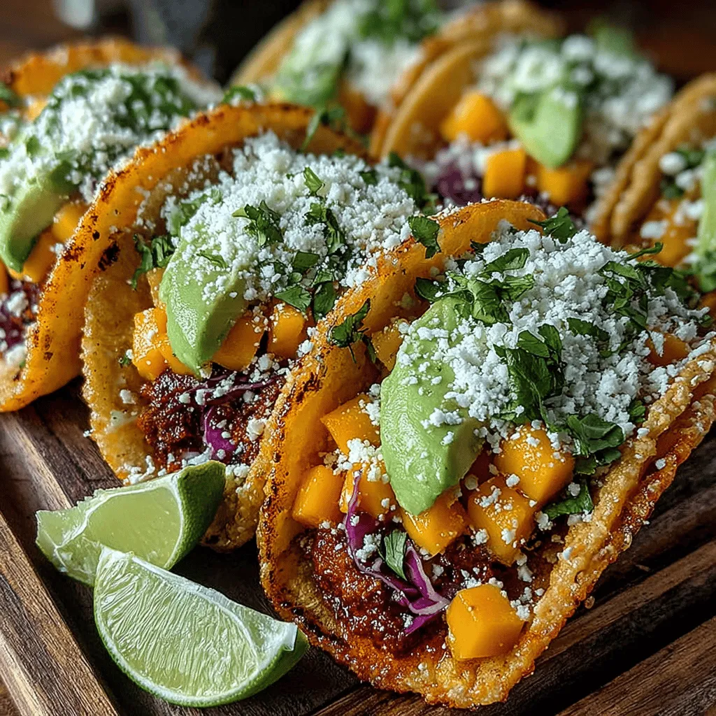 In recent years, tropical-inspired cuisine has gained immense popularity, captivating food lovers with its vibrant flavors and refreshing combinations. This culinary trend celebrates the use of fresh, colorful ingredients that not only tantalize the taste buds but also promote a healthy lifestyle. One standout dish that embodies this tropical spirit is the Tropical Splash Mango Tacos. These tacos offer a delightful twist on traditional taco night, infusing classic flavors with the sweetness of ripe mangoes, the crunch of fresh vegetables, and the creaminess of avocados.