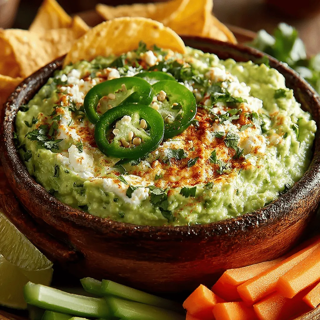 In today’s culinary world, dips have transcended their role as mere accompaniments to become the stars of any gathering. The Zesty Avocado Bliss Dip is a prime example of this trend, showcasing a harmonious blend of flavors and textures that excite the palate. With the creamy goodness of ripe avocados at its core, this dip is elevated by the tangy zest of fresh lime and a hint of spice, making it a versatile choice for various occasions. Whether you’re hosting a vibrant gathering or simply looking for a nutritious and delicious snack, this dip promises to be a crowd-pleaser.