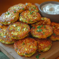 Zucchini fritters are a delightful culinary creation that marries healthful ingredients with mouthwatering flavors. These crispy, cheesy bites have gained immense popularity among food enthusiasts, particularly as vegetarian options become increasingly sought after. Whether served as a sophisticated appetizer, a savory side dish, or a light meal, crispy zucchini fritters offer versatility that appeals to a wide range of palates.