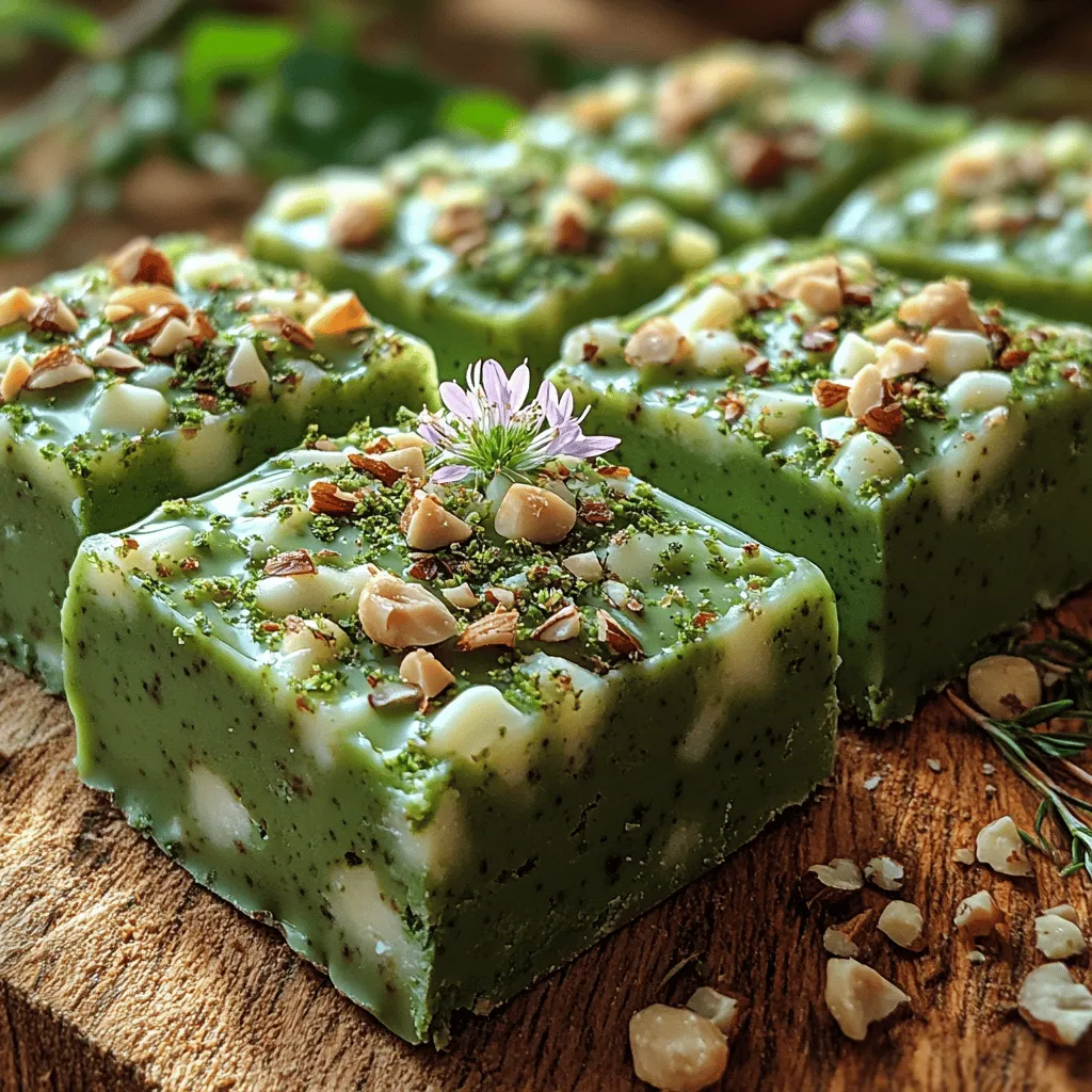 Silky Matcha White Chocolate Fudge is a luxurious twist on traditional fudge, combining the earthy, vibrant flavor of matcha with the creamy sweetness of white chocolate. This dessert is not only visually stunning, with its rich green hue, but it also offers a unique flavor profile that appeals to both matcha enthusiasts and those new to this Japanese delicacy. The combination of matcha and white chocolate provides a balance of sweet and slightly bitter undertones, creating a fudge that is both delightful and sophisticated.