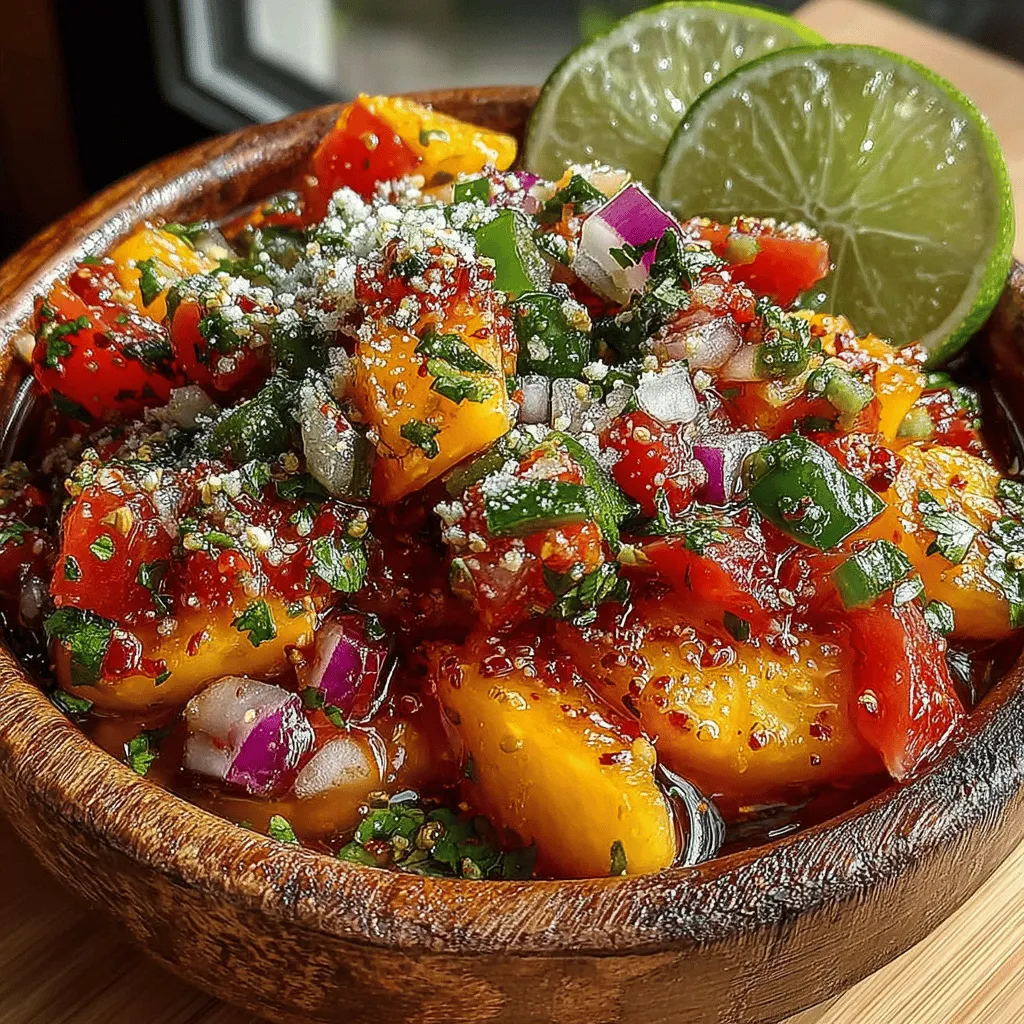 Lime is not just a zesty addition to your sweet peach salsa; it also brings a wealth of nutritional benefits. One of the most significant contributions of lime is its high vitamin C content. This essential vitamin plays a crucial role in boosting the immune system, promoting healthy skin, and aiding in the absorption of iron from plant-based foods. A single lime can provide approximately 20% of the recommended daily intake of vitamin C, making it a smart choice for enhancing not only the flavor of your salsa but also your overall health.