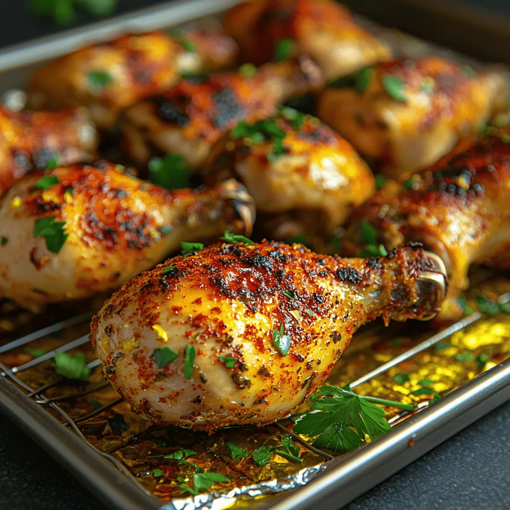 The beauty of Zesty Lemon Herb Roasted Chicken Drumsticks lies in its simple yet impactful ingredients. Each component plays a crucial role in achieving the dish’s signature flavor profile and texture.