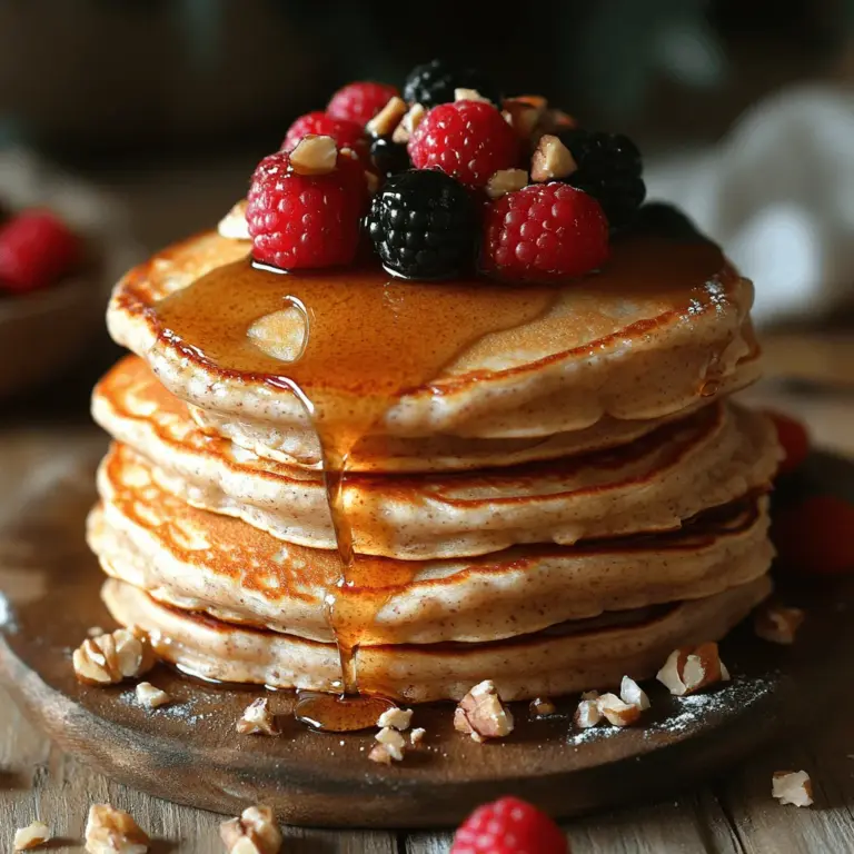 Pancakes are a classic breakfast staple beloved by many across the globe. Their versatility allows for a myriad of toppings, from fresh fruits and syrups to nuts and whipped cream. Whether enjoyed on a lazy Sunday morning or as a quick weekday breakfast, pancakes have a universal appeal that transcends age and culture. However, as dietary preferences and health consciousness evolve, so too does the quest for healthier alternatives that retain the delightful taste and texture of traditional pancakes.