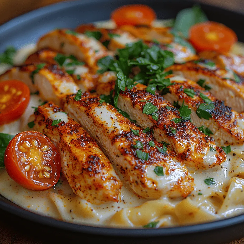 If you're looking for a dish that embodies comfort while delivering an exciting flavor punch, look no further than Spicy Cajun Dreams: Creamy Chicken Alfredo. This recipe takes the classic Italian favorite, Alfredo pasta, and infuses it with the bold and vibrant flavors of Cajun cuisine, creating a fusion that is both unique and irresistibly delicious. The creamy sauce, paired with the warmth of Cajun spices, makes this dish a standout choice for family dinners, date nights, or any occasion that calls for a touch of indulgence.