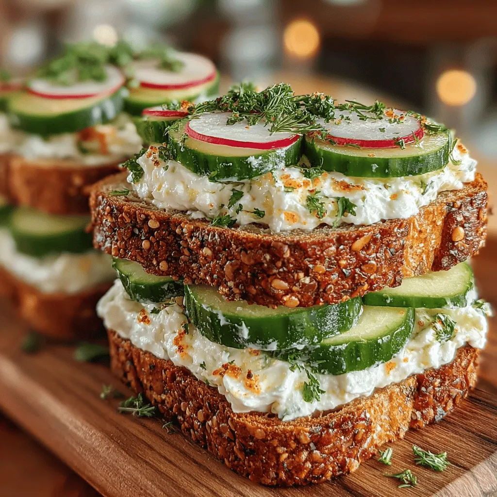 In the realm of summer lunches, few dishes can rival the refreshing taste and satisfying crunch of a cucumber and dill delight sandwich. This light and vibrant recipe not only tantalizes the taste buds but also provides a perfect blend of flavors that are ideal for picnics, brunches, or simply a delightful snack at home. Utilizing simple ingredients like crisp cucumbers and creamy dill-infused cheese, these sandwiches are effortlessly easy to prepare and can be enjoyed by all ages. Whether you’re hosting a garden party or just looking for a quick, nutritious bite, cucumber and dill delight sandwiches are sure to become a staple in your culinary repertoire.