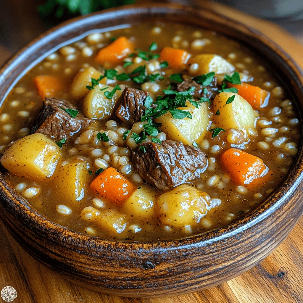 As the seasons shift and the days turn cooler, there’s something undeniably comforting about a steaming bowl of beef and barley stew. This classic dish has been a staple in many homes for generations, known for its rich flavors and heartwarming qualities. The slow-cooked nature of this stew not only tenderizes the beef but also allows the ingredients to meld together beautifully, creating a symphony of taste that warms both body and soul.
