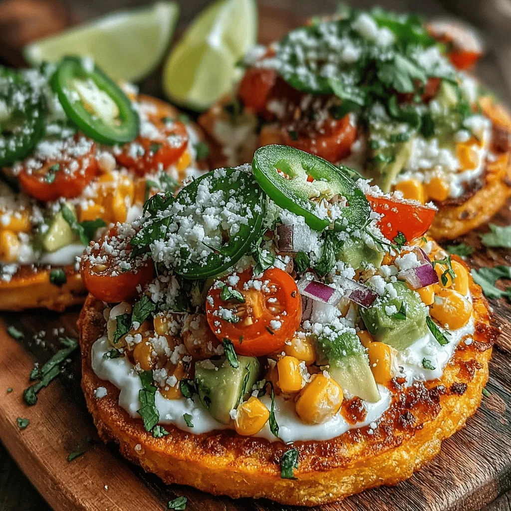 Creamy Sweet Corn & Avocado Tostadas boast a vibrant medley of flavors and textures that make them an irresistible choice for any meal or snack. These tostadas are not just visually appealing; they also deliver a satisfying crunch from the tostada shells, paired with the creamy richness of avocado and sweet corn. The combination creates a delightful contrast that tantalizes the taste buds while providing a burst of freshness in every bite.